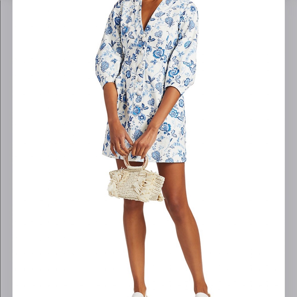 Derek Lam 10 Crosby
Ottilie Floral Puff-Sleeve Mini Dress